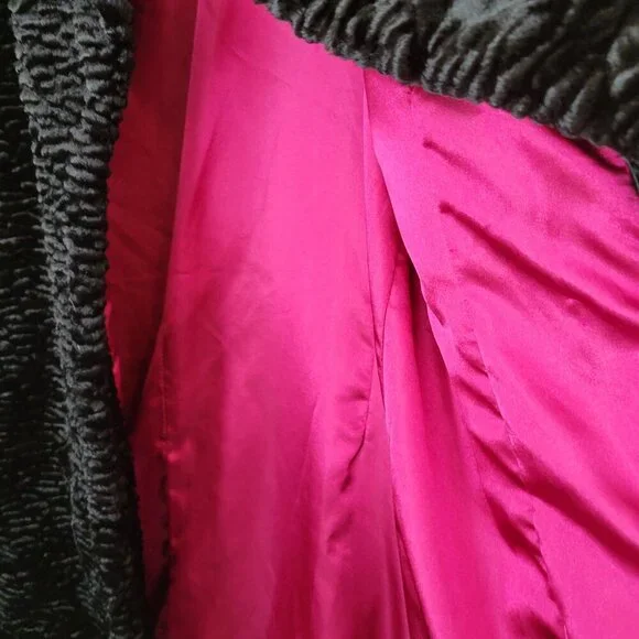 Gorgeous White House Black Market M Black Pink Satin Lining VTG Inspired - Picture 3 of 5